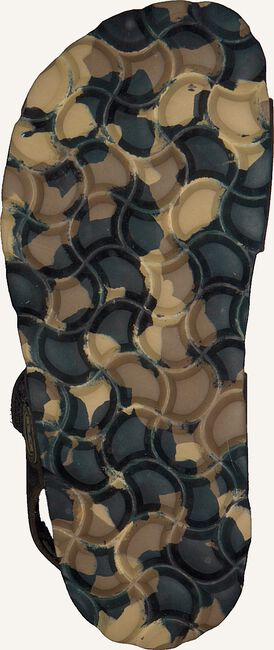 Groene DEVELAB Platte sandalen 48213 Groene DEVELAB Platte sandalen 48213 - large