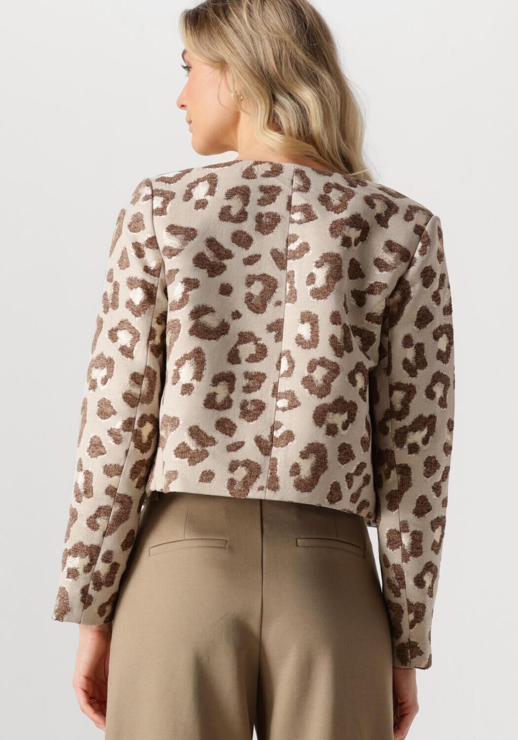 OBJECT Dames Jassen Objlouisa Re L s Jacket 138 Beige