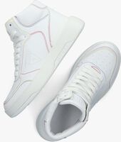 Witte GUESS Hoge sneaker MAEGA - medium