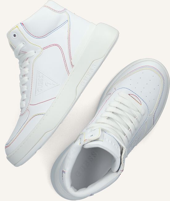 Witte GUESS Hoge sneakers MAEGA Witte GUESS Hoge sneakers MAEGA - large