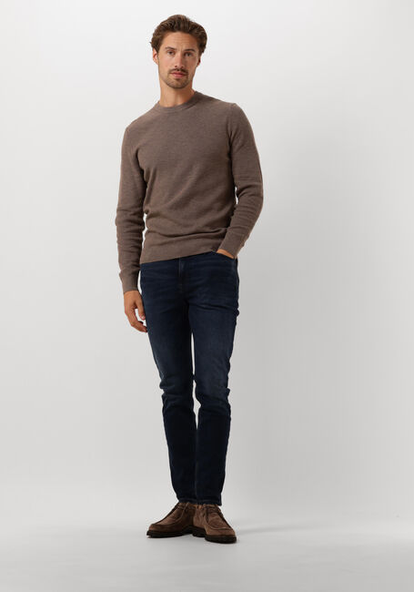 Taupe PROFUOMO Trui PULLOVER CREW NECK - large