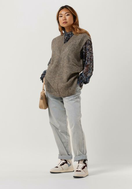 Blauwe CATWALK JUNKIE Blouses BL CLOUDY LEAVES - large