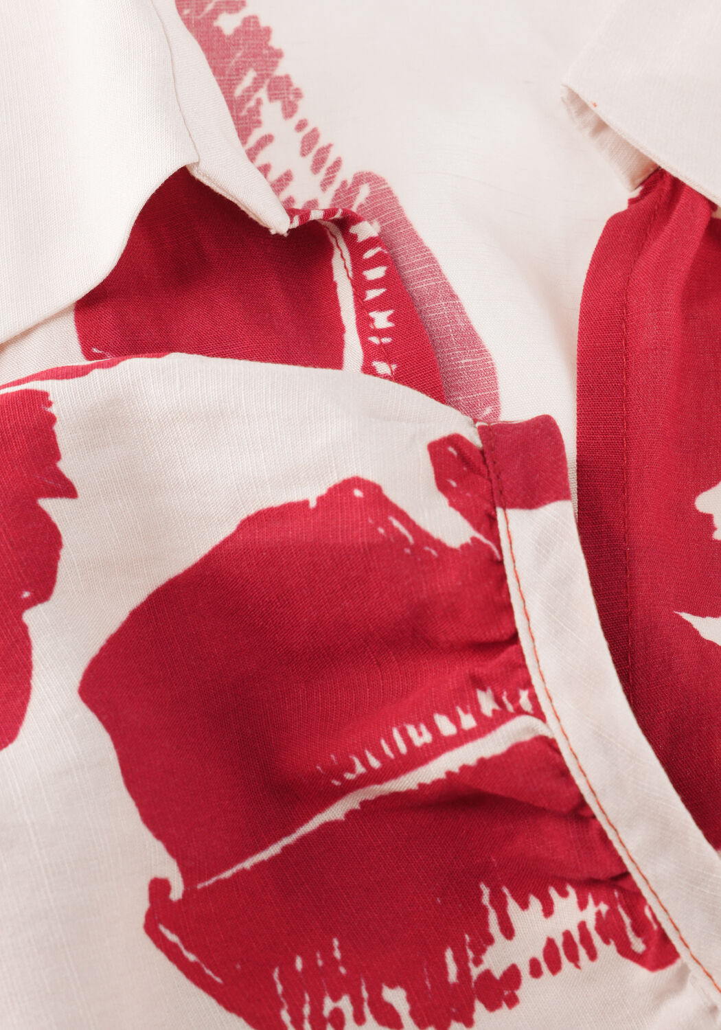 Rode CAROLINE BISS Maxi jurk 1188 - large