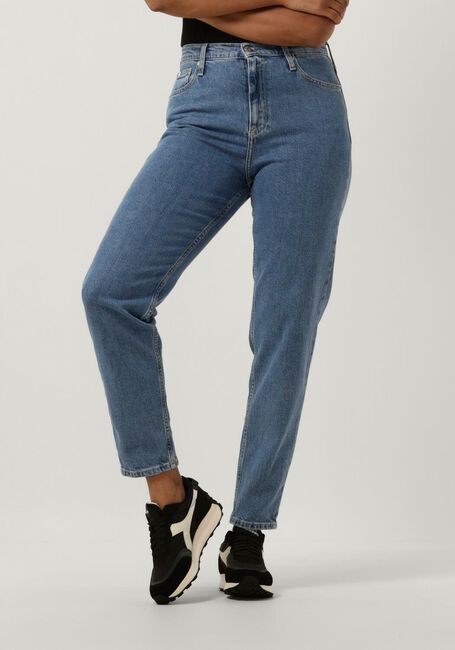 Blauwe CALVIN KLEIN Mom jeans MOM JEAN - large