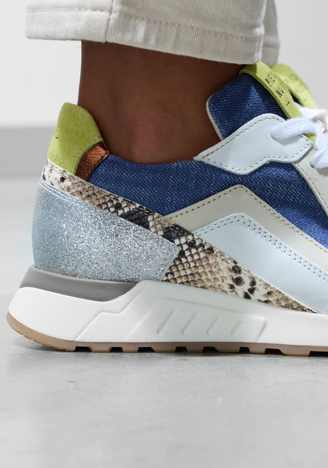 Zilveren PIEDI NUDI Lage sneakers SELVA 17.09 - large