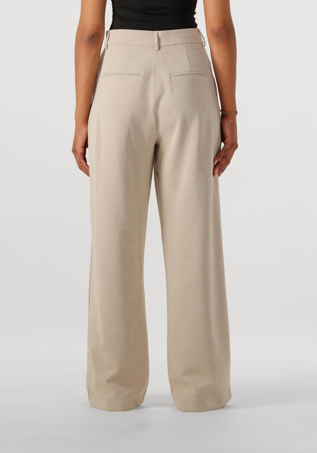MSCH COPENHAGEN Dames Broeken Mschmirabelle Michelle Hw Pleat Pants Beige