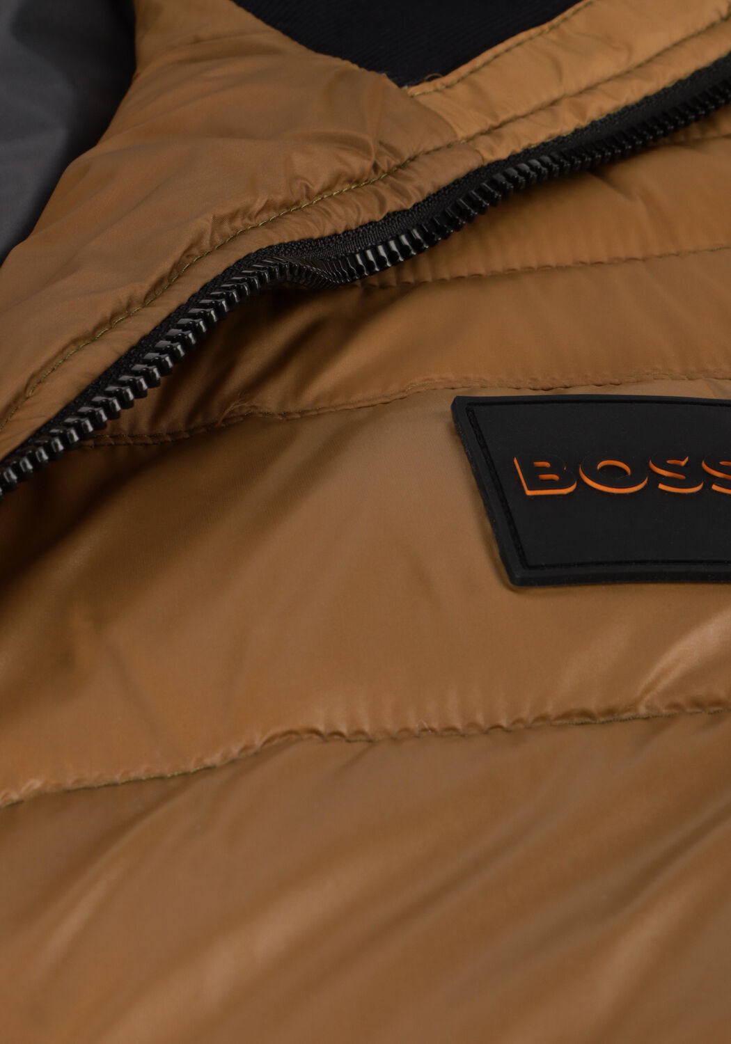 Groene BOSS ORANGE Gewatteerde jas ODEN - large