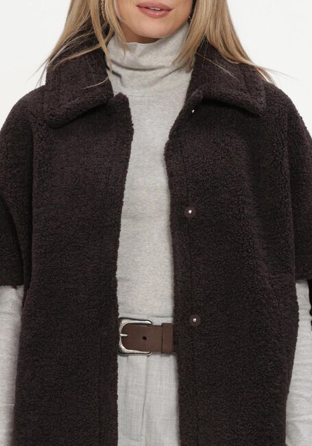 Bruine KNIT-TED Jassen TAM JACKET - large