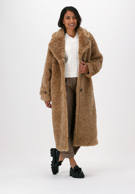 Camel BEAUMONT Teddy jas TEDDY STATEMENT COAT - large