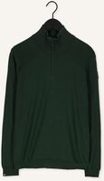 Donkergroene VANGUARD Sweater HALF ZIP COLLAR PIMA COTTON Donkergroene VANGUARD Sweater HALF ZIP COLLAR PIMA COTTON - medium