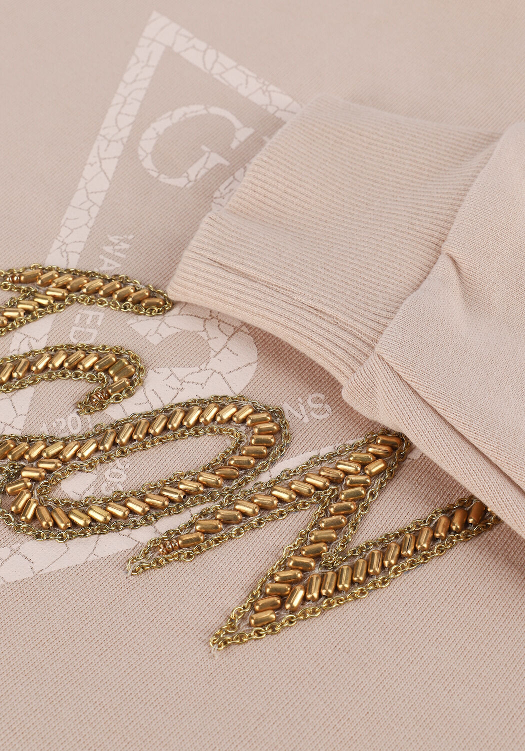 Zand GUESS Sweater ICON HOOD SWEATSHIRT - large