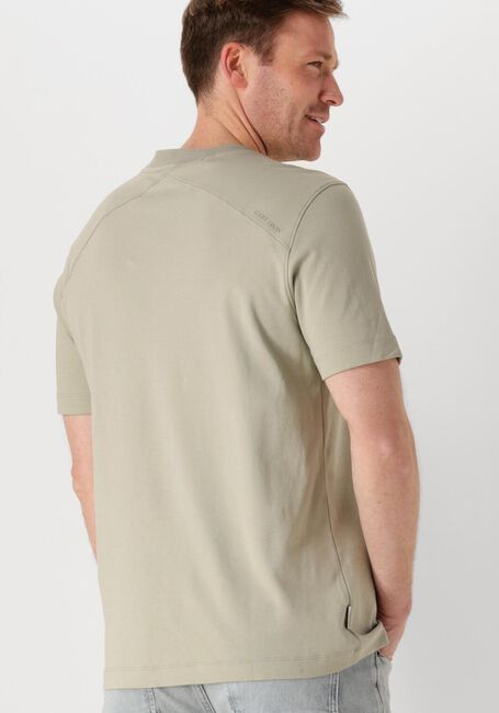 Groene CAST IRON T-shirt SHORT SLEEVE R-NECK REGULAR FIT INTERLOCK - large