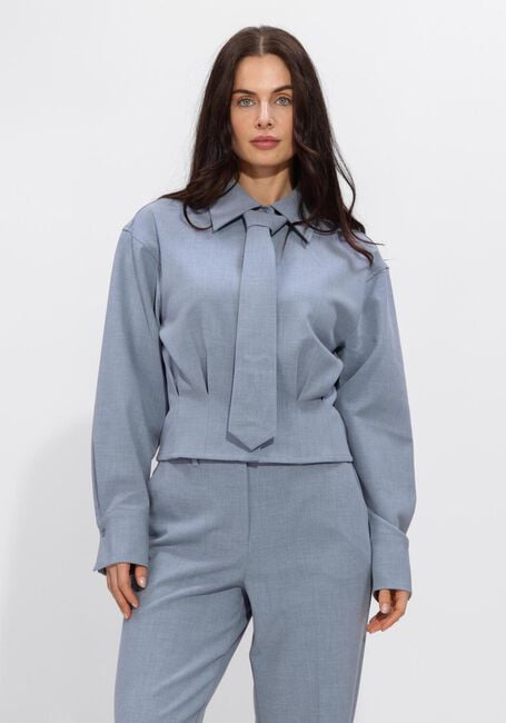Lichtblauwe MINUS Blouses MSEMMELY SHIRT - large