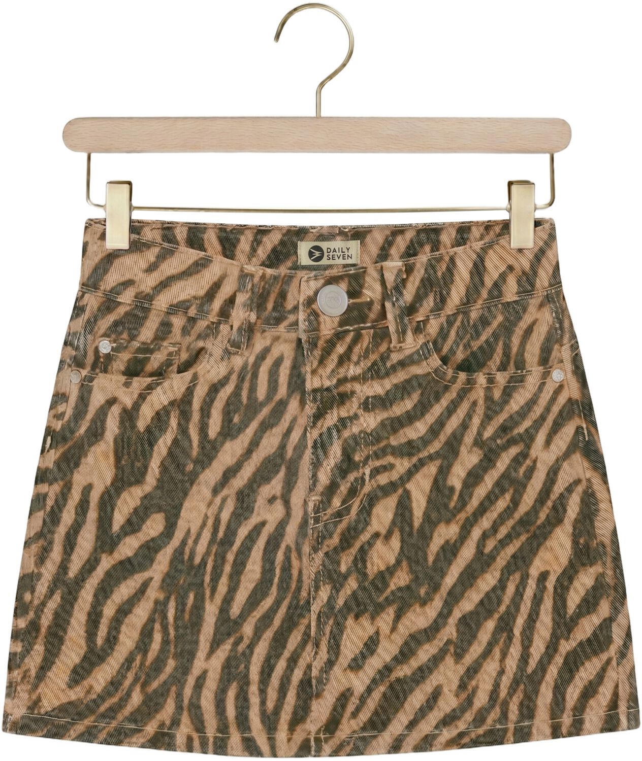 DAILY7 Meisjes Rokken Animal Skirt Zand