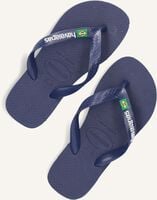 Blauwe HAVAIANAS Teenslippers BRASIL LOGO KIDS Blauwe HAVAIANAS Teenslippers BRASIL LOGO KIDS - medium