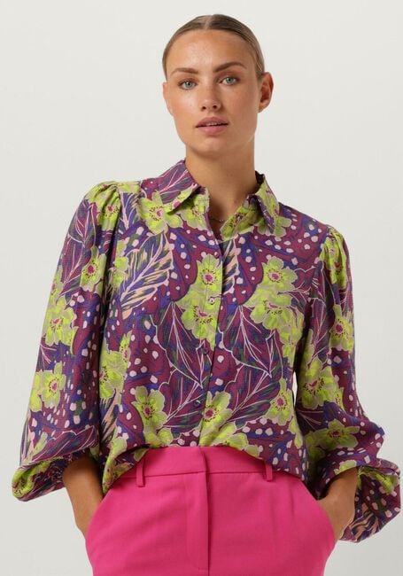 Paarse Y.A.S. Blouse YASEMILI LS SHIRT S. - large