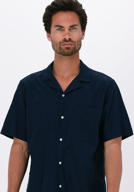 Blauwe MINIMUM Casual overhemd NANTES - large