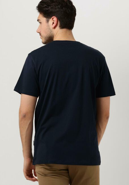 Donkerblauwe SELECTED HOMME T-shirt SLHASPEN SS O-NECK TEE NOOS - large
