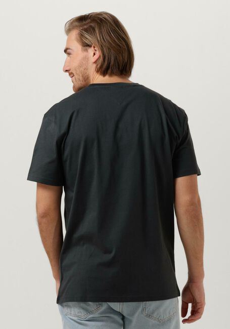 Grijze TOMMY JEANS T-shirt TJM CLASSIC LINEAR LOGO TEE - large