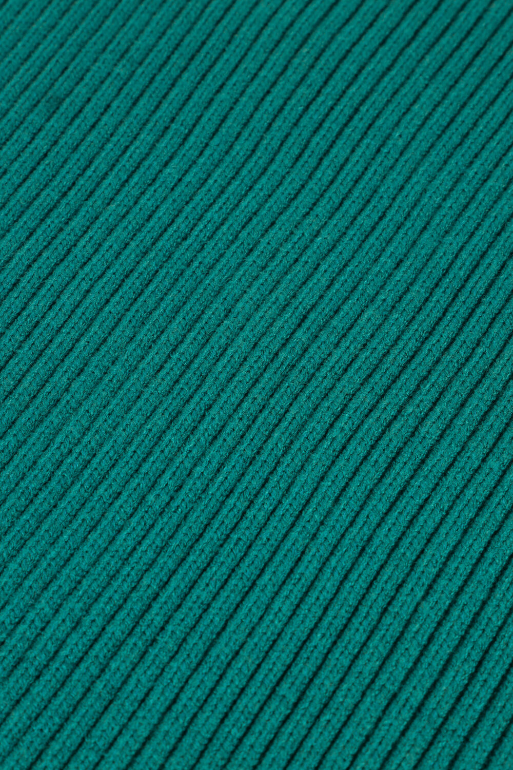 Groene MINUS Mini jurk AVA KNIT TURTLENECK DRESS - large