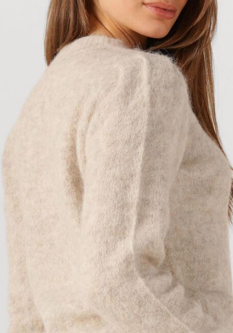 Beige BEAUMONT Trui BAILY PULLOVER - large