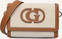 Beige GUESS Schoudertas SABINA FLAP SHOULDER BAG Beige GUESS Schoudertas SABINA FLAP SHOULDER BAG - medium