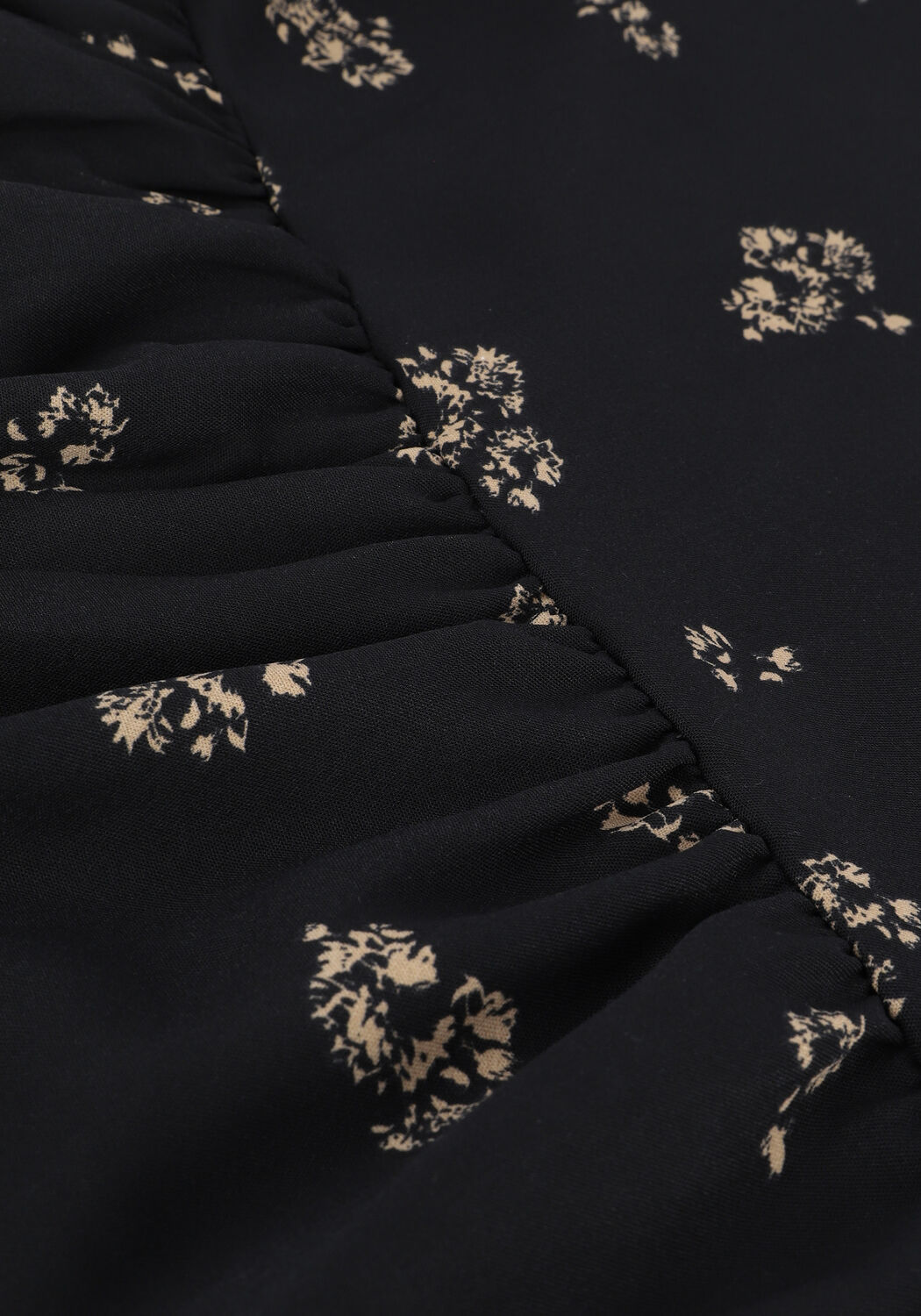 Blauwe SELECTED WOMEN Mini jurk SLFMARGUNN 7/8 AOP SHORT DRESS - large