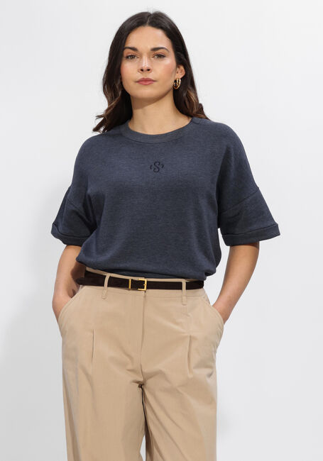 Blauwe SUMMUM Tops & T-shirts TOP SHORT SLEEVE SWEAT - large