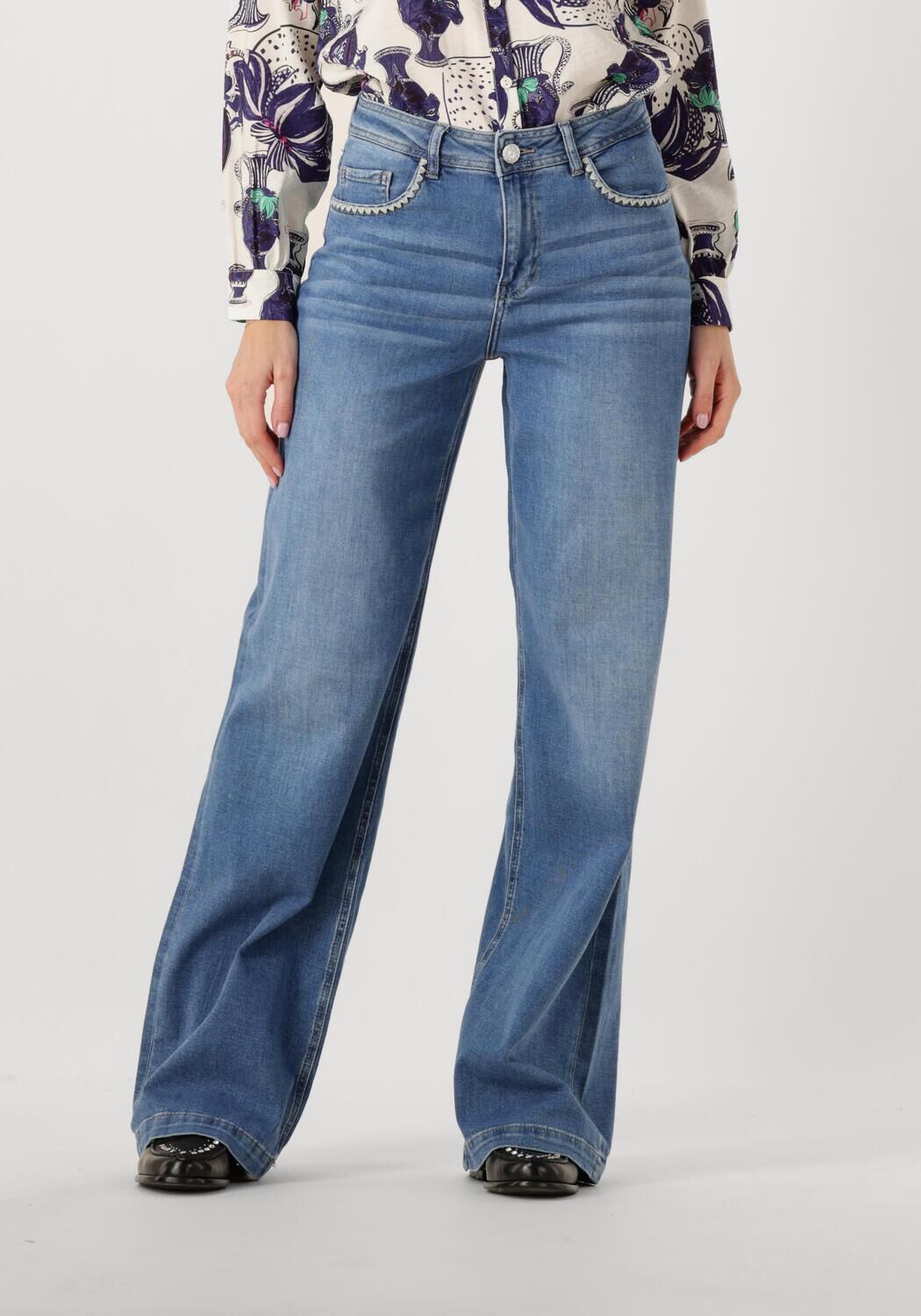 MOS MOSH Dames Jeans Mmdara Shane Jeans Grijs