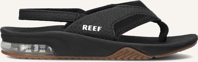 Zwarte REEF Platte sandalen LITTLE FANNING Zwarte REEF Platte sandalen LITTLE FANNING - large