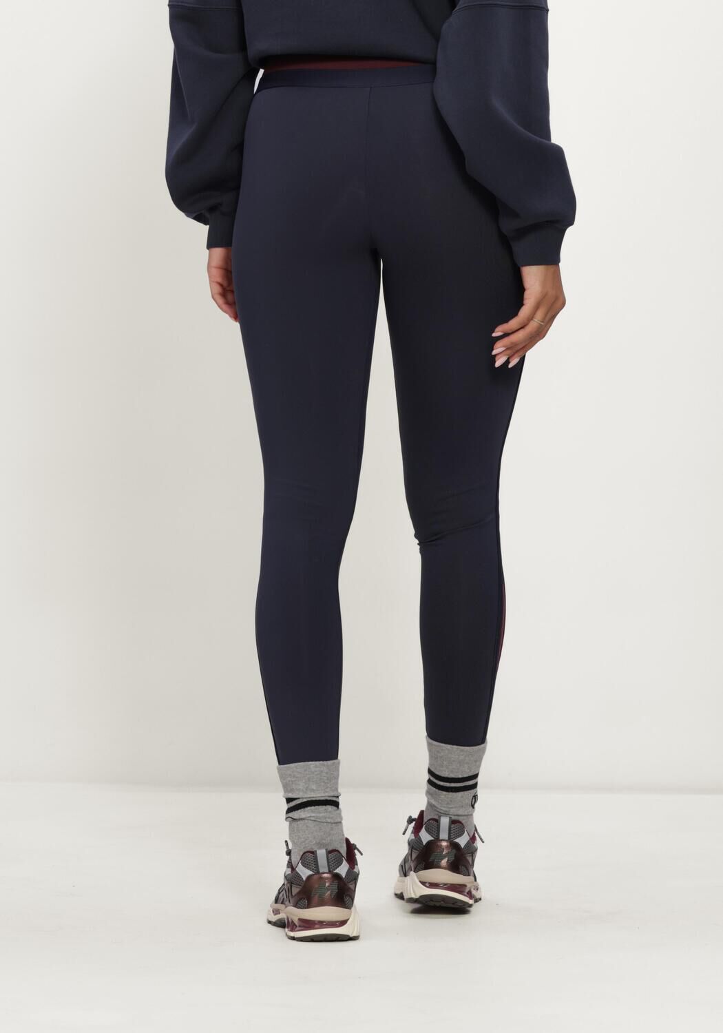 Donkerblauwe DEBLON SPORTS Sportleggings LIV LEGGINGS - large