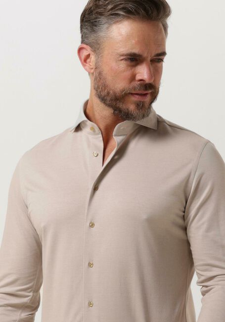 Beige PROFUOMO Klassiek overhemd PPUH10055 - large