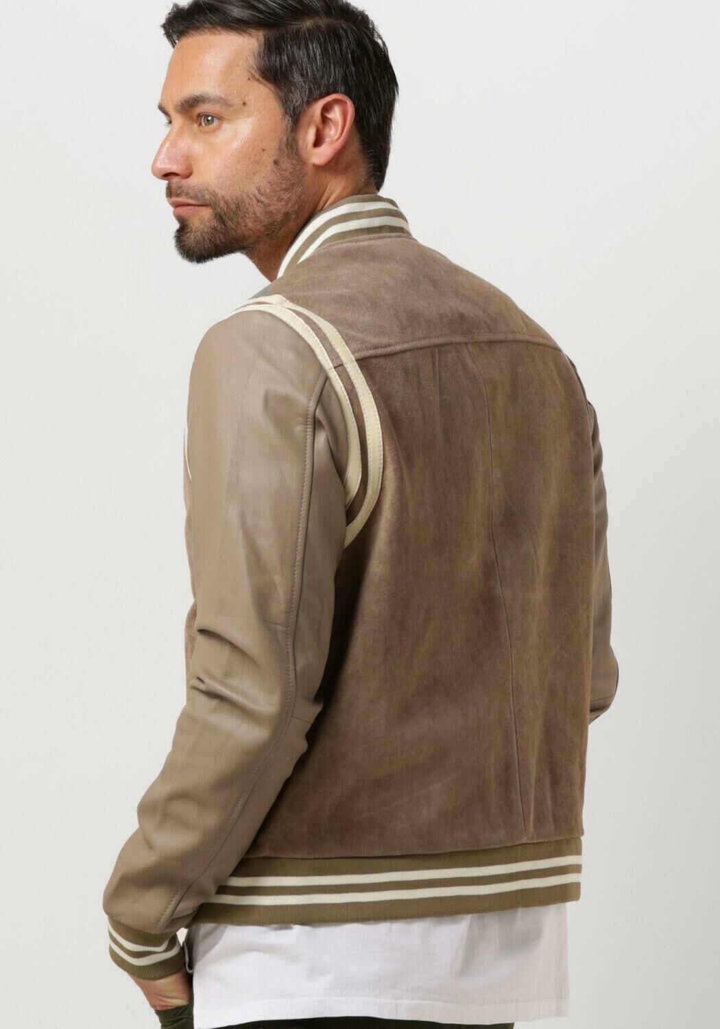 GOOSECRAFT Heren Jassen Gc Melrose Bomber Beige