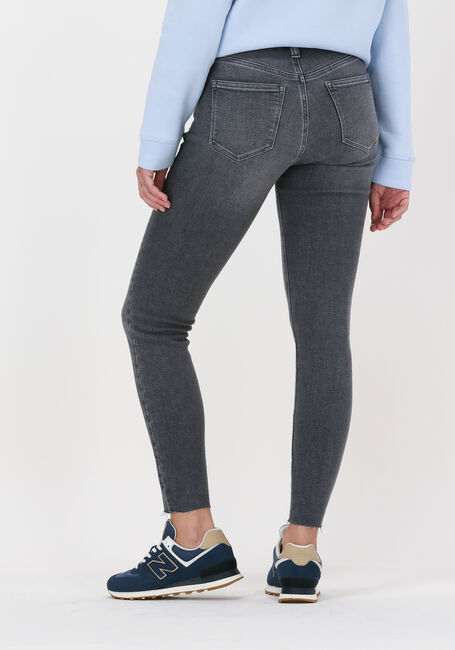 Grijze CALVIN KLEIN Skinny jeans HIGH RISE SUPER SKINNY ANKLE - large
