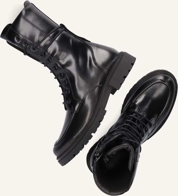Zwarte WYSH Veterboots DIXIE Zwarte WYSH Veterboots DIXIE - large