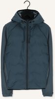 Blauwe CAST IRON Gewatteerde jas HOODED JACKET TECH JERSEY INTERLOCK Blauwe CAST IRON Gewatteerde jas HOODED JACKET TECH JERSEY INTERLOCK - medium