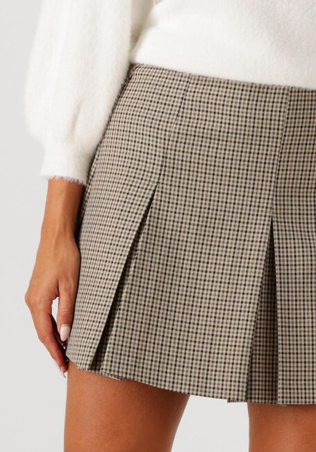 Beige CATWALK JUNKIE Minirok PLEATED CHECK SKIRT - large