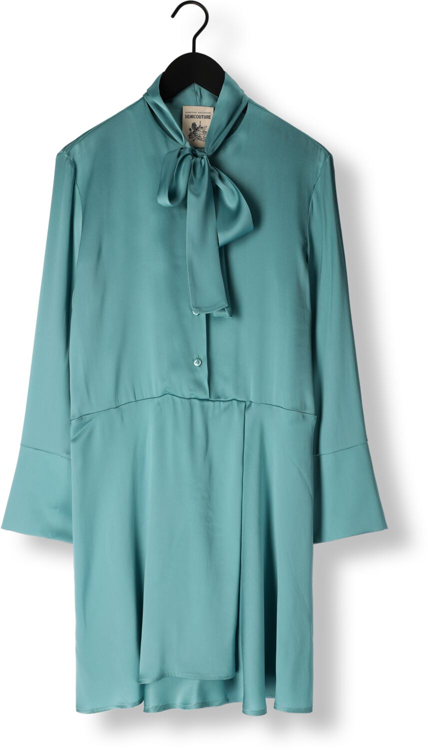 SEMICOUTURE Dames Jurken Maya Dress Lichtblauw