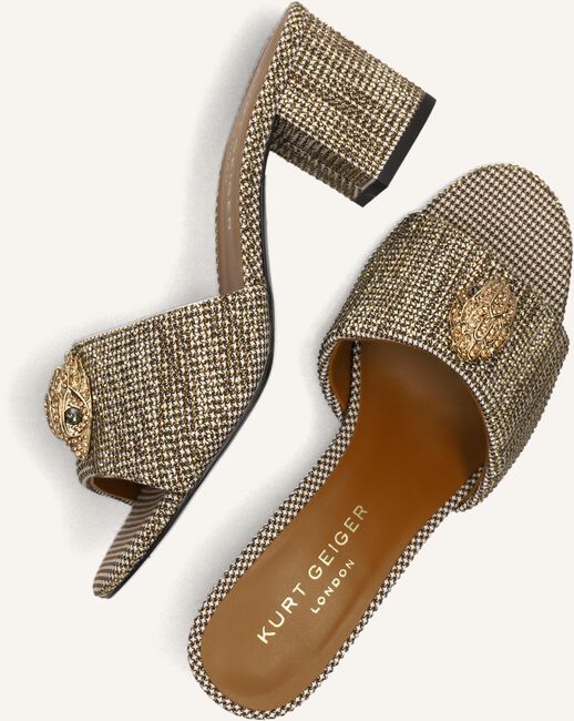 Beige KURT GEIGER LONDON Muiltjes KENSINGTON BLOCK MULE Beige KURT GEIGER LONDON Muiltjes KENSINGTON BLOCK MULE - large