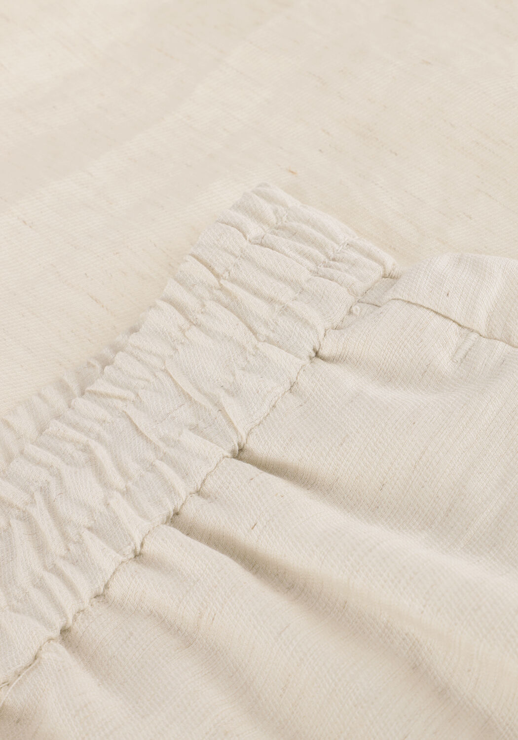 Ecru MSCH COPENHAGEN Korte broek MSCHDISA HW SHORTS - large