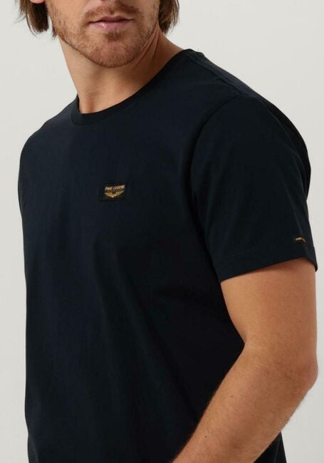 Donkerblauwe PME LEGEND T-shirt SHORT SLEEVE R-NECK GUYVER TEE - large