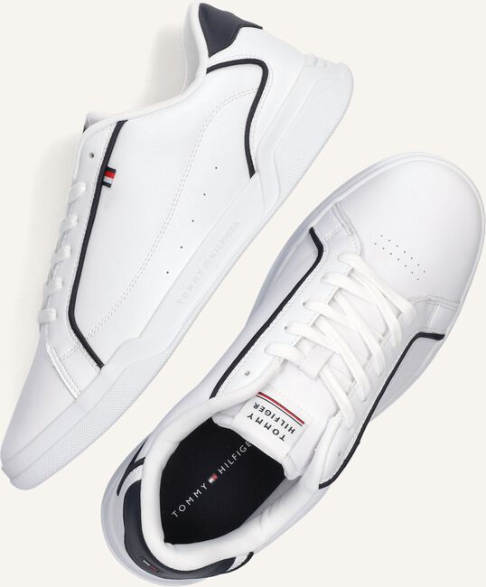 Witte TOMMY HILFIGER Lage sneakers LO CUP Witte TOMMY HILFIGER Lage sneakers LO CUP - large