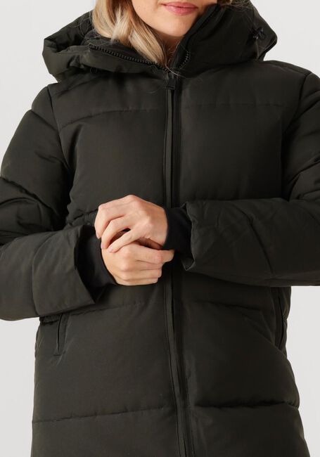 Donkergroene WITHBLACK Gewatteerde jas WBLGLORIAN LONG PUFFER JACKET - large