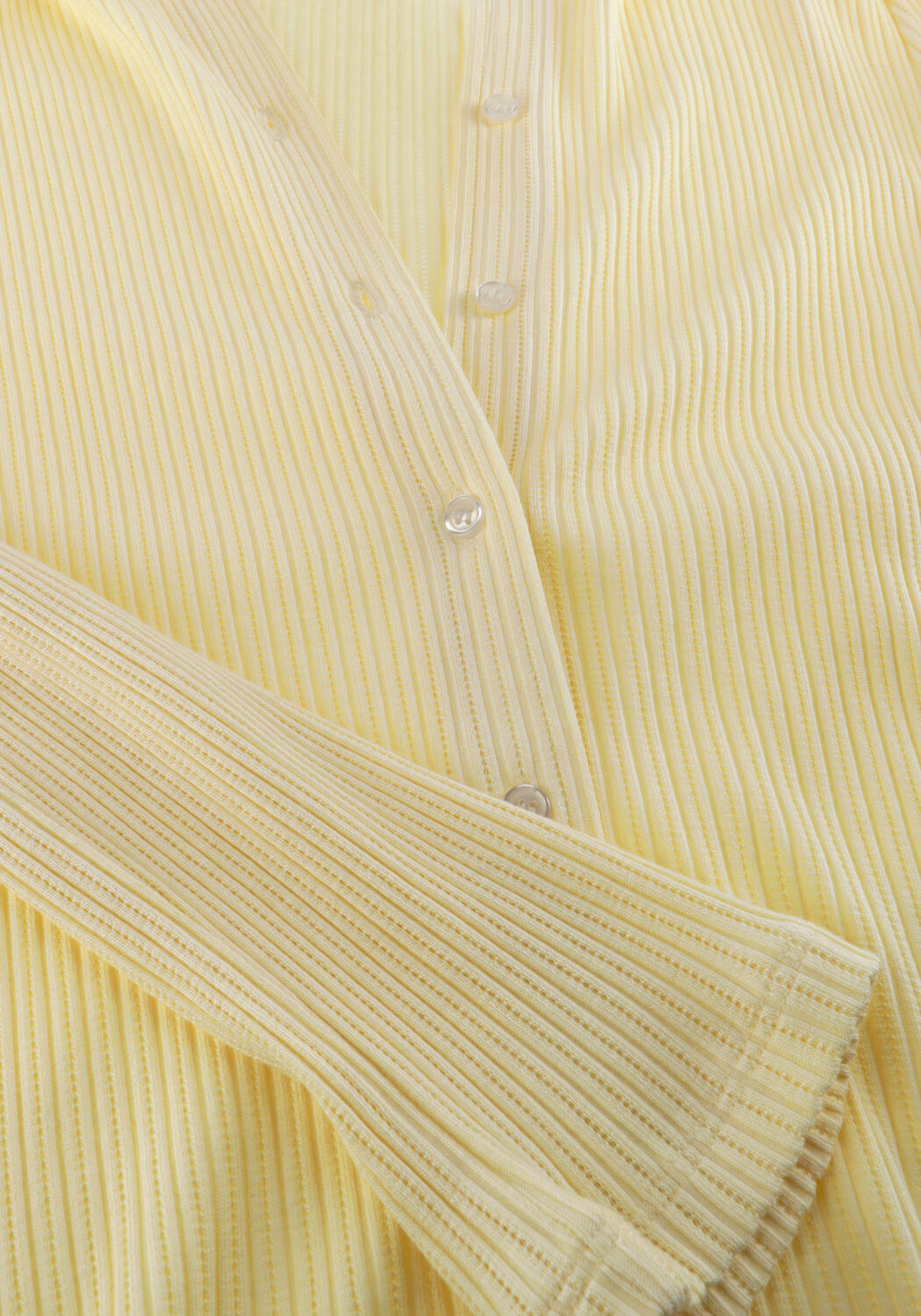 Butter yellow ENVII Vest ENVOLVI LS LONG CARDIGAN 7275 - large