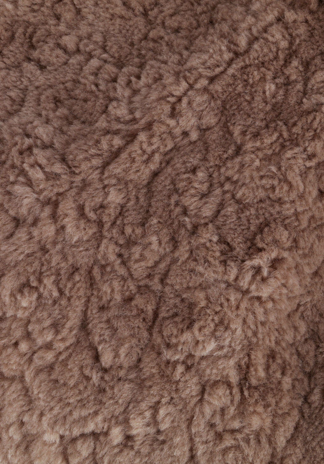 Bruine IBANA Teddy jas CUDDLE - large