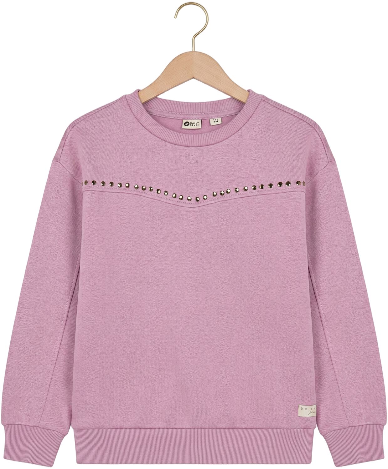 DAILY7 Meisjes Truien & Vesten Sweater Studs Roze