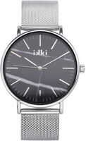 Zilveren IKKI Horloge AMELLE - medium