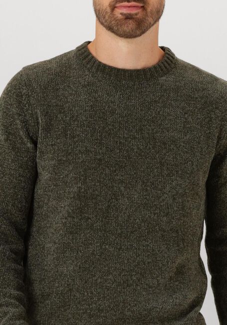 Olijf ANERKJENDT Trui AKSUNE CHENILLE KNIT - large