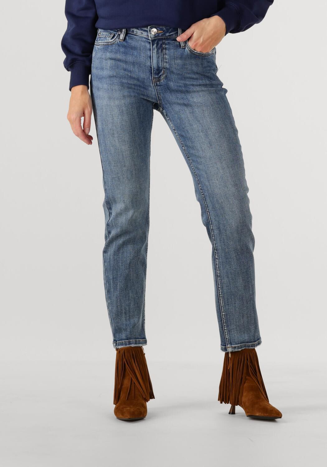 JANICE Dames Jeans Cooper Blauw