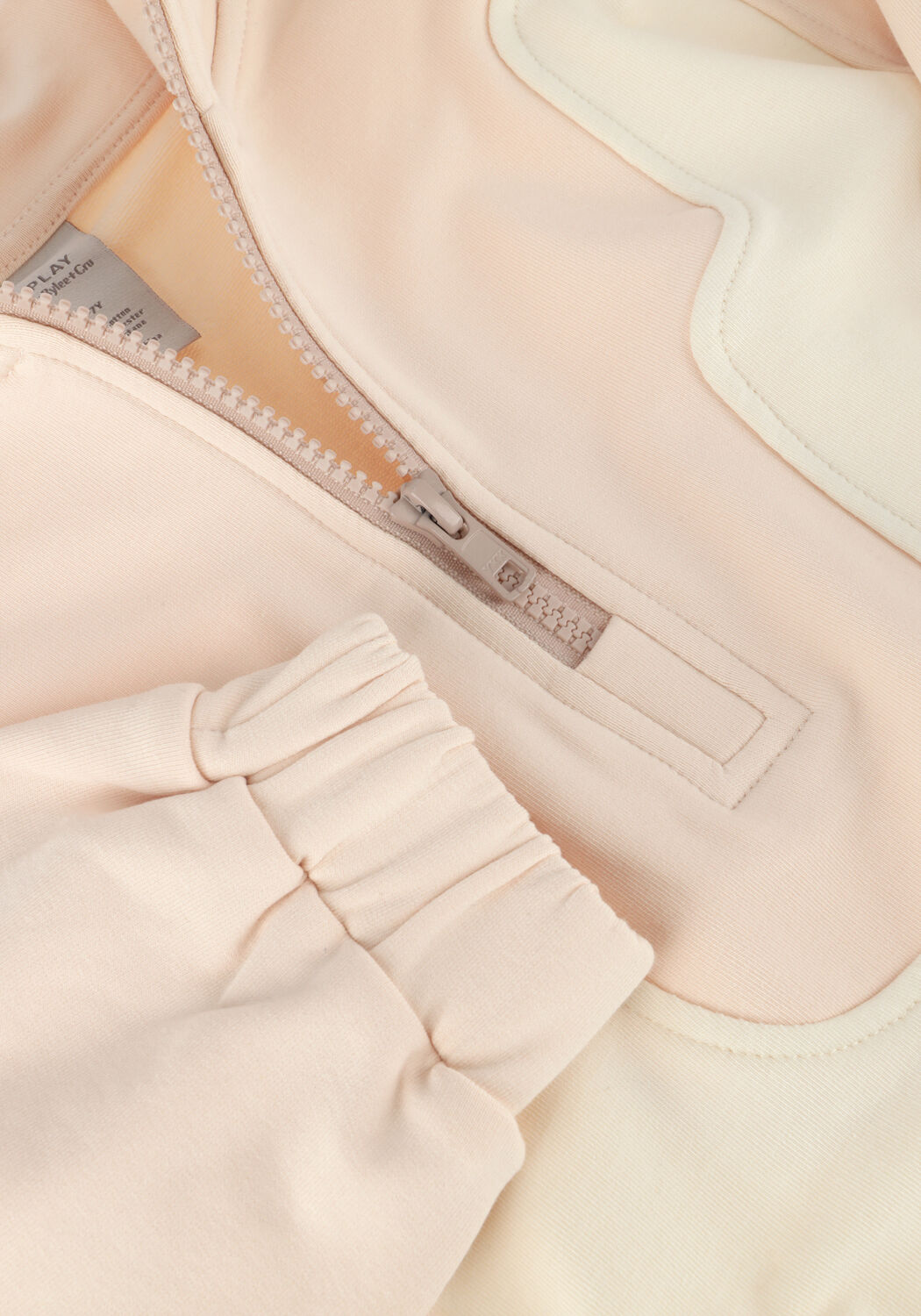 Beige RYLEE + CRU Sweater WEST SWEATSHIRT SHELL - large